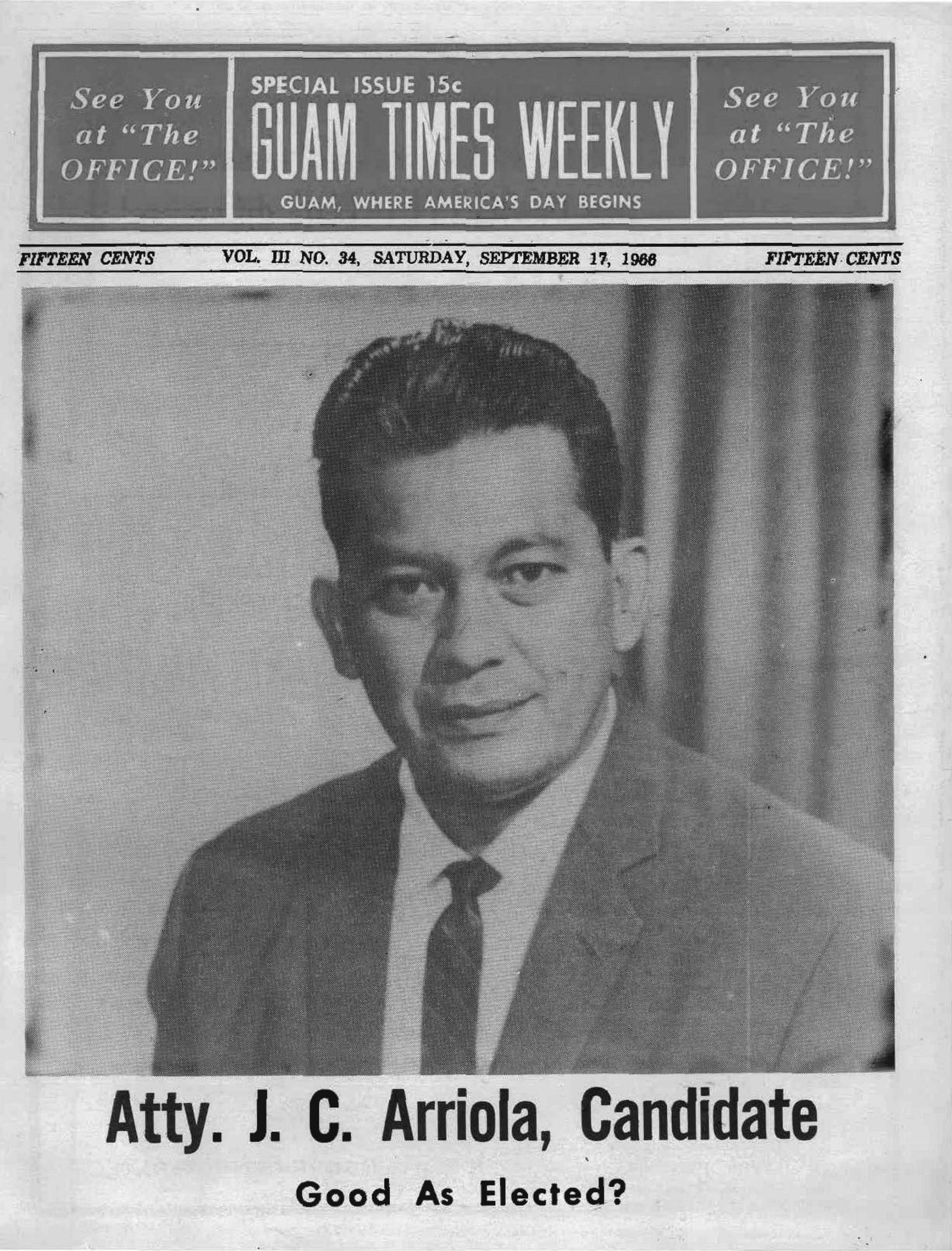 Arriola Guam Times Weekly by Guampedia Issuu