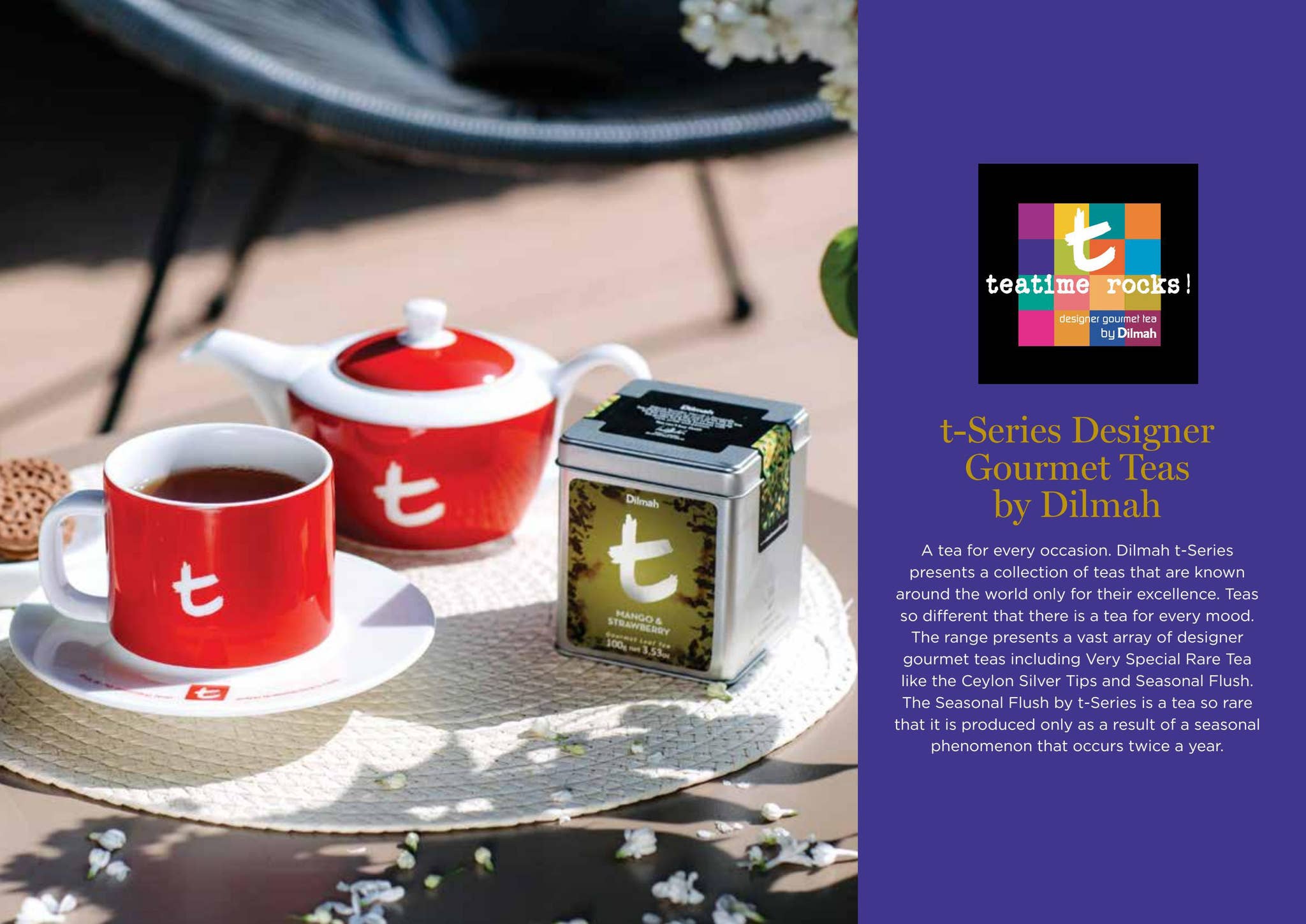 Tea Time Rocks t-series Designer Gourmet Teas by Dilmah by Dilmah - Issuu