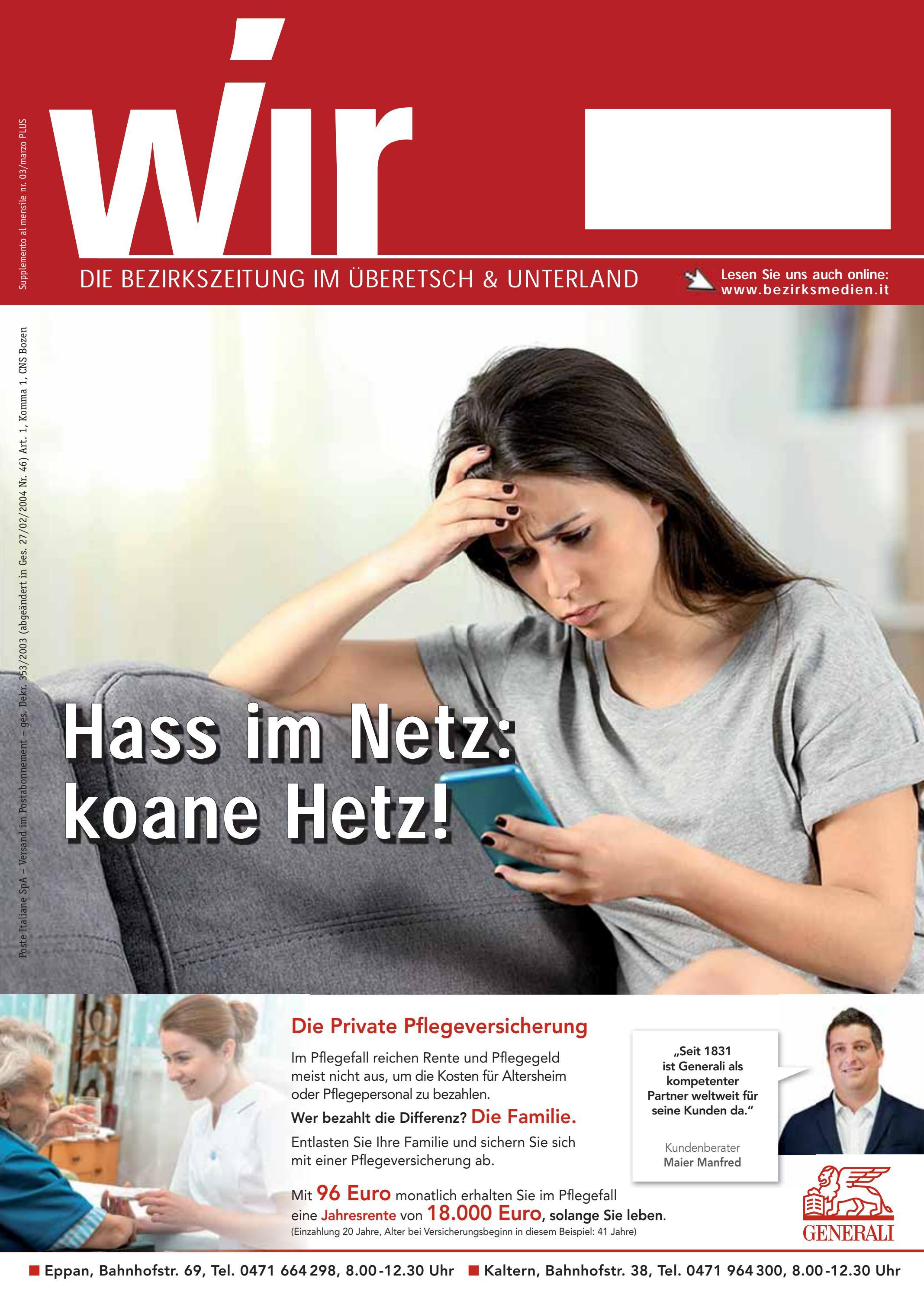 WIR 04 vom 04/04/2022 by Bezirksmedien GmbH - Issuu