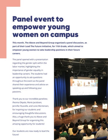 Copenhagen International School 灯饰目录 · Spotlights 期 2 - April 2022 第 19 页