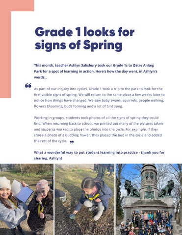 Copenhagen International School 灯饰目录 · Spotlights 期 2 - April 2022 第 6 页