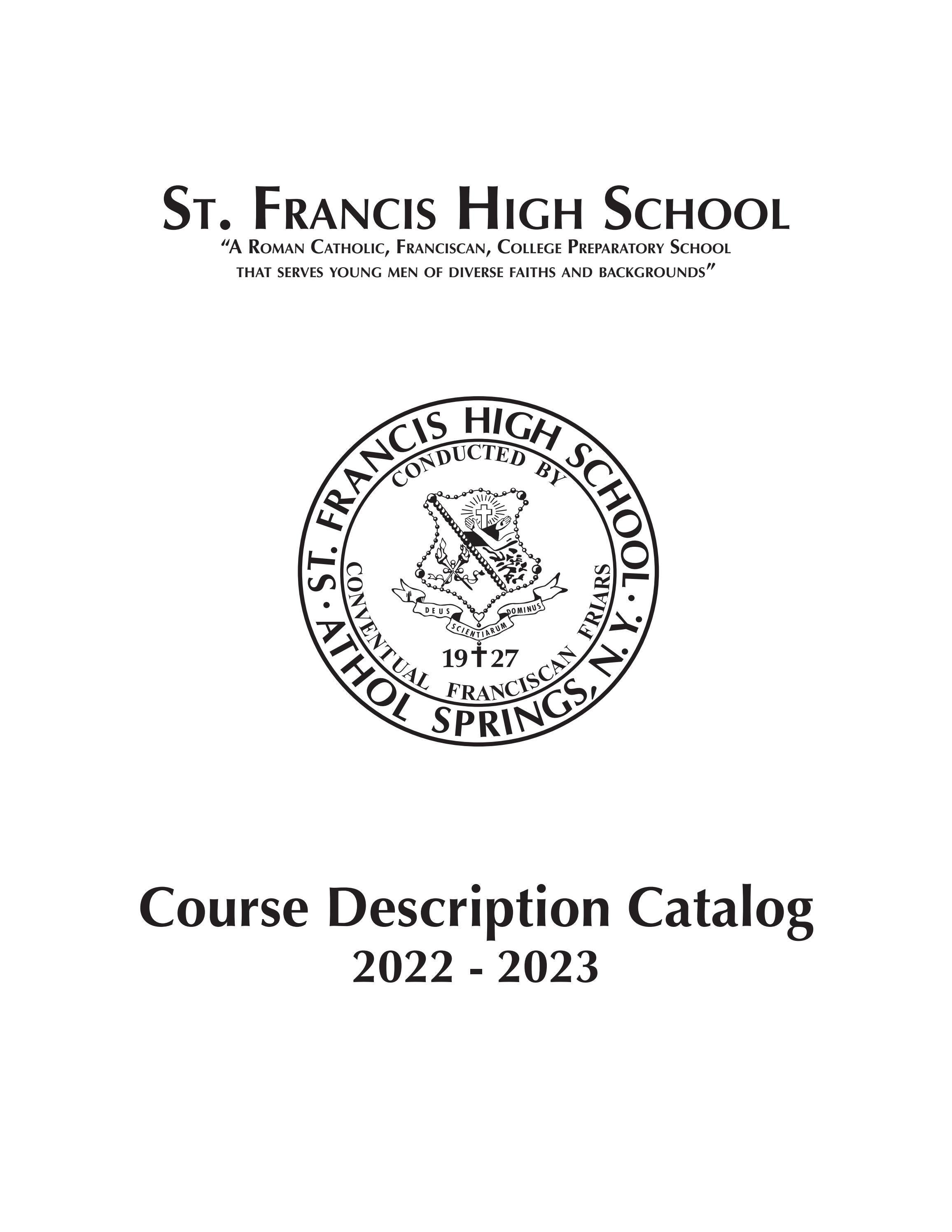 Course Description Catalog 20222023 by Sue Schaffstall Issuu