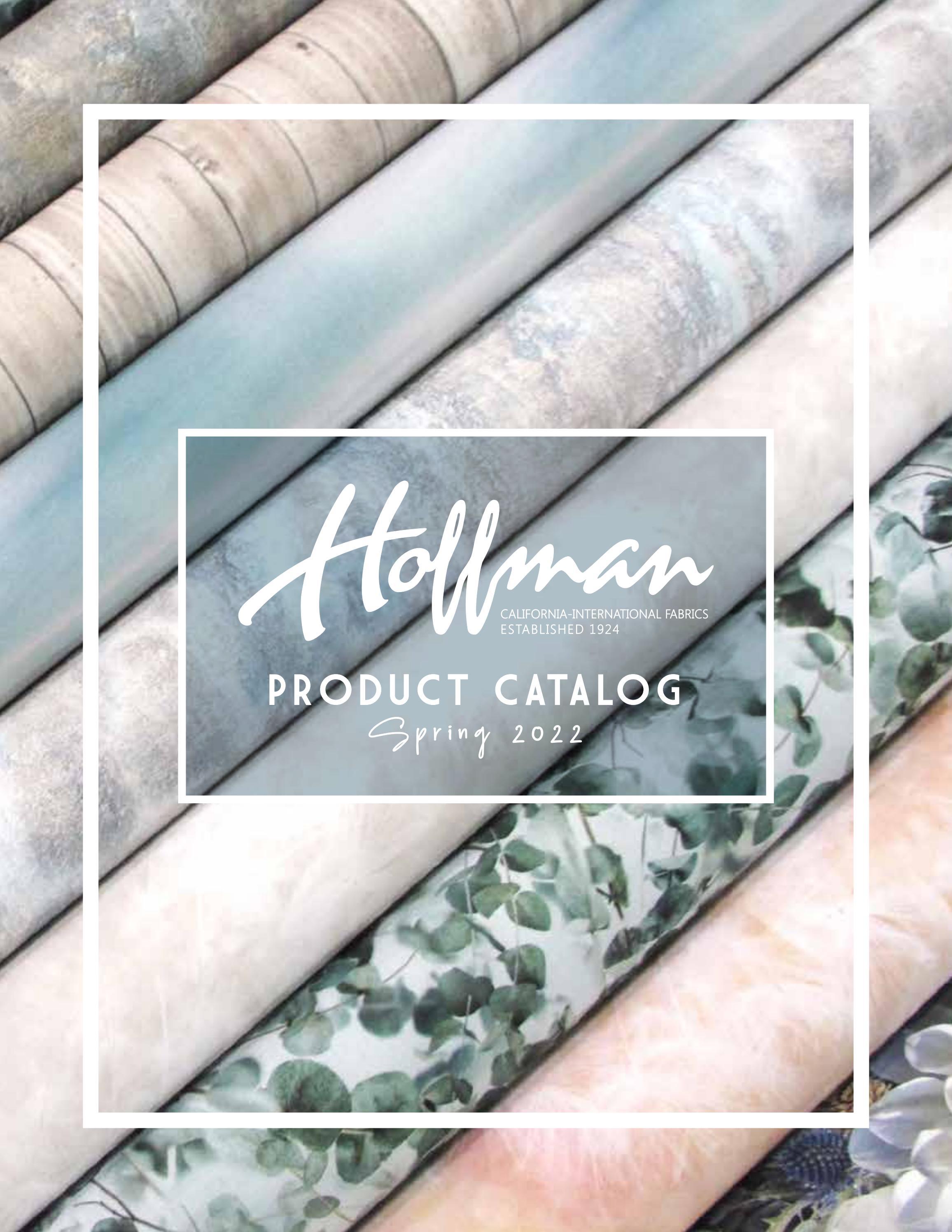 Hoffman Fabrics Spring 2022 Product Catalog by Hoffman California