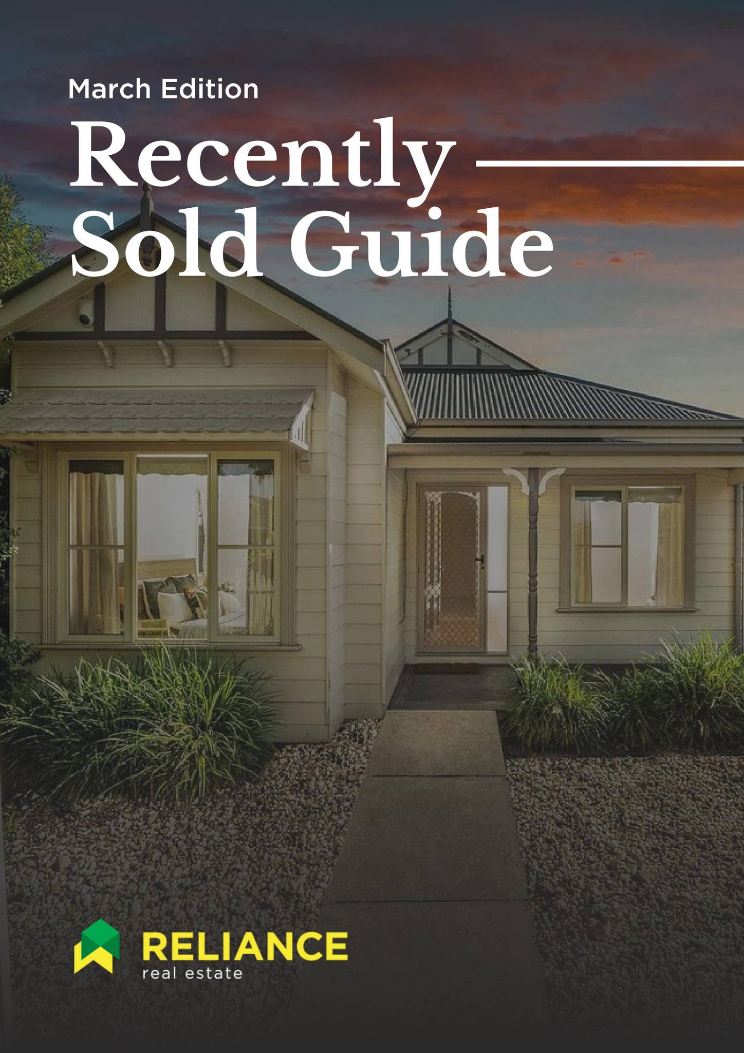 Recently Sold Guide - March Edition by Reliance Real Estate - Issuu
