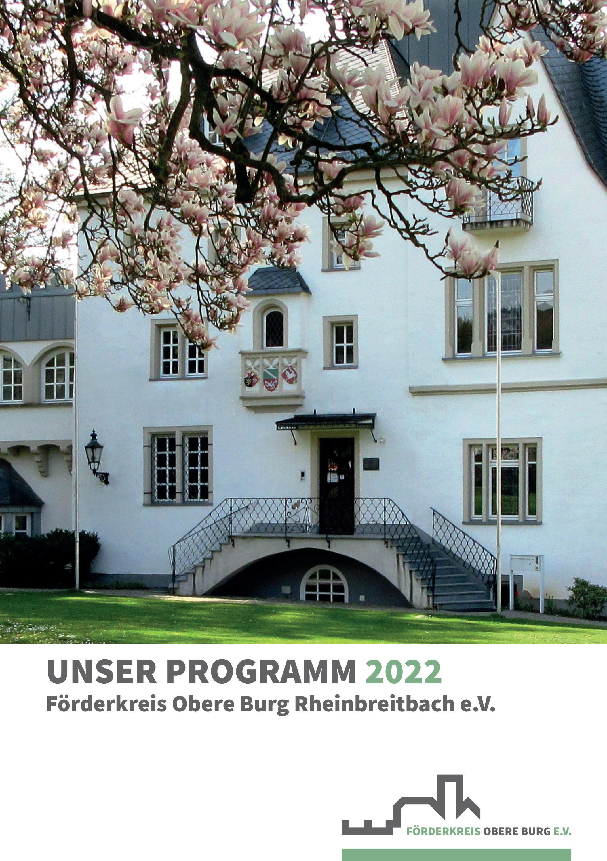 Programmheft 2022 des Förderkreis Obere Burg eV by optix_DESIGN Issuu