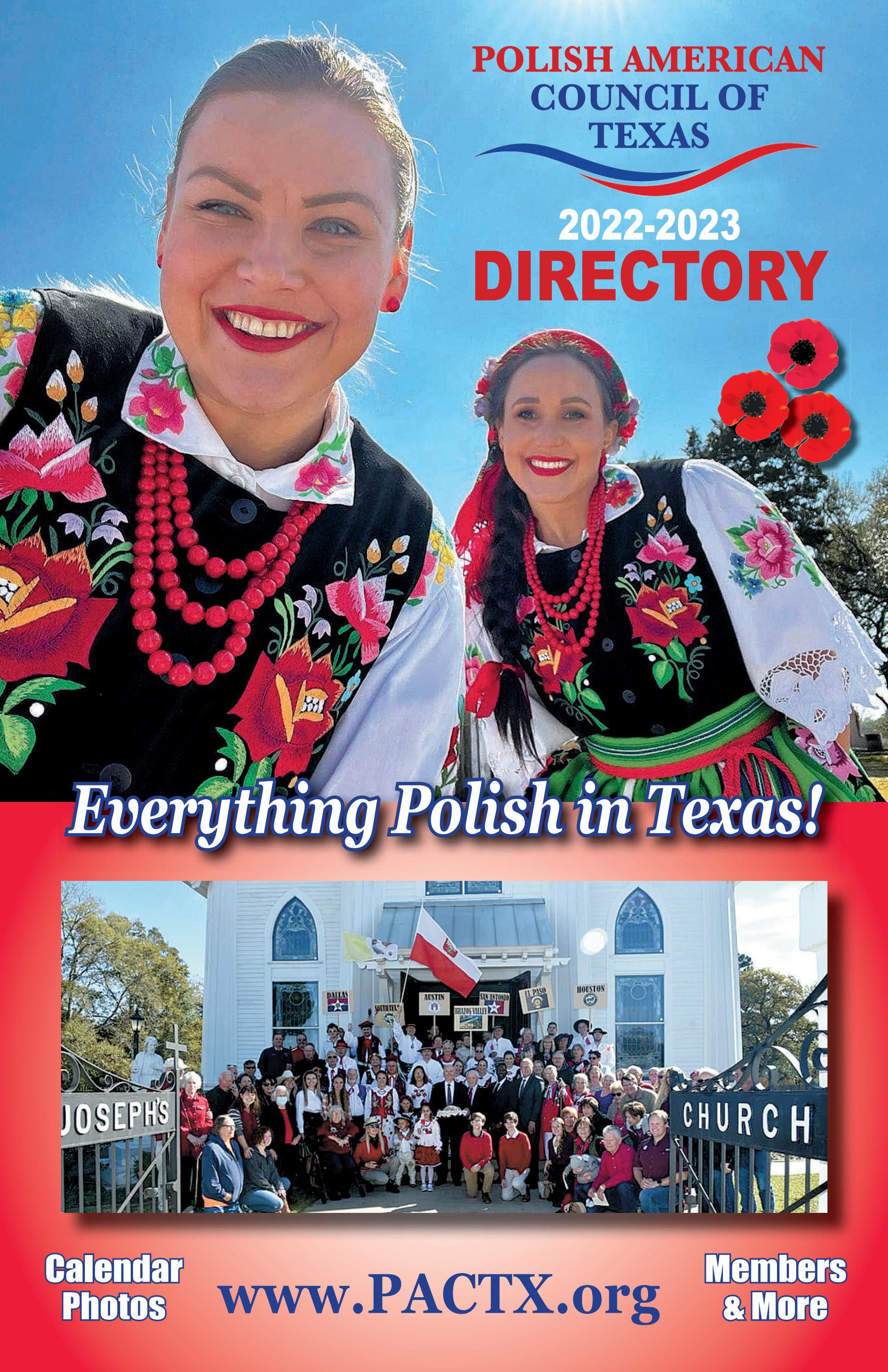 Polish American Council of Texas 20222023 Directory by Fox Press Issuu