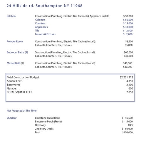 24 HILLSIDE RD., SOUTHAMPTON 第 5 页