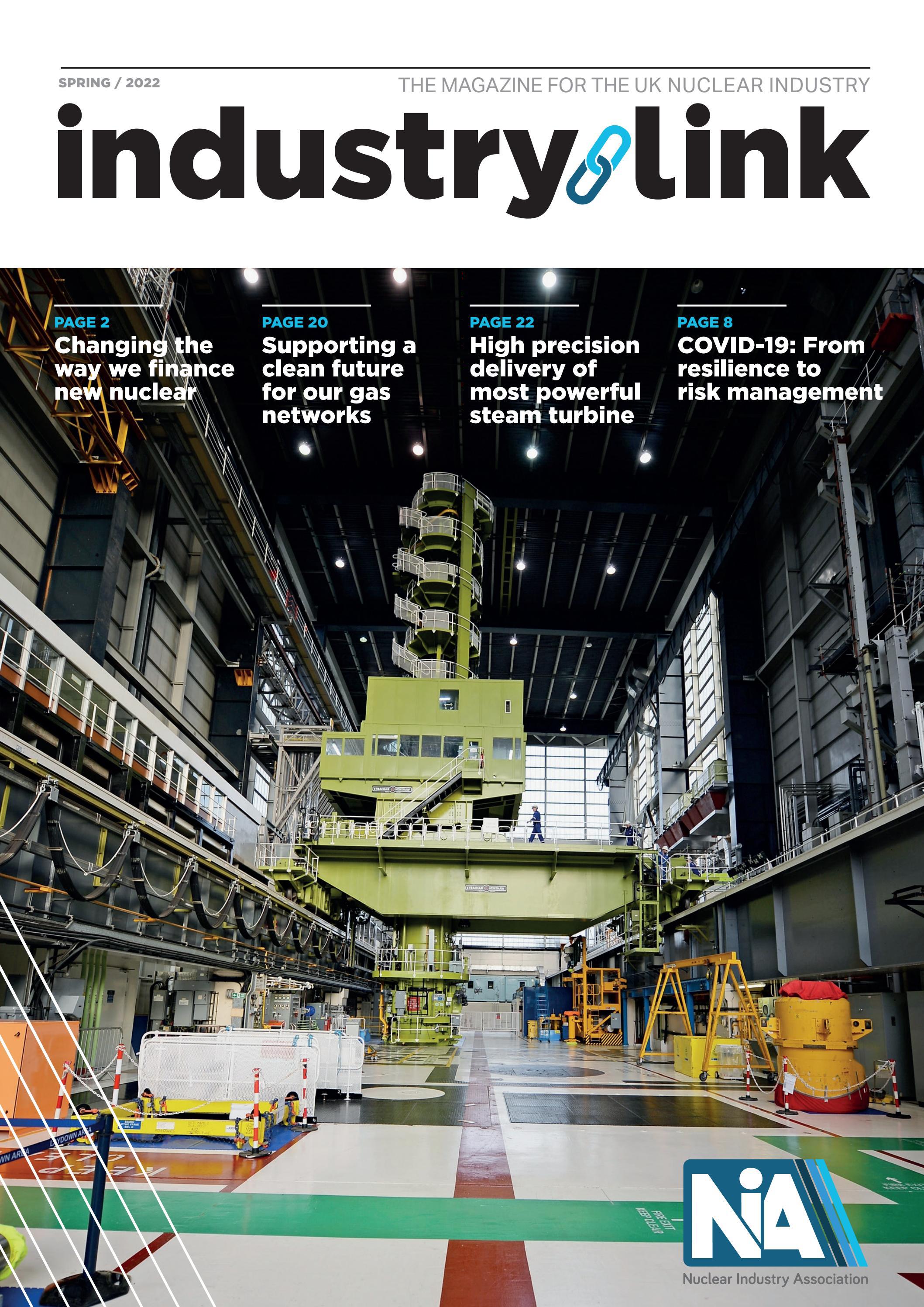 Industry Link Spring 2022 by Nuclear Industry Association Issuu