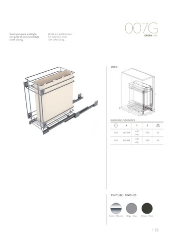 Sige SpA 家具目录 · Sige Green Line 第 21 页