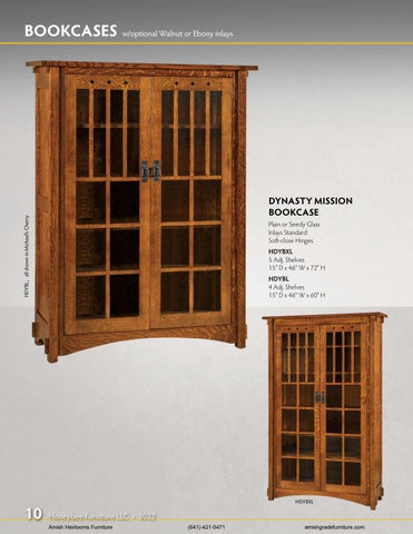Amish Heirlooms Furniture Honeybee 家具目录 第 10 页