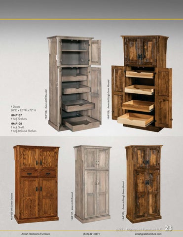 Amish Heirlooms Furniture Honeybee 家具目录 第 23 页