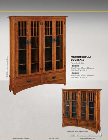 Amish Heirlooms Furniture Honeybee 家具目录 第 5 页