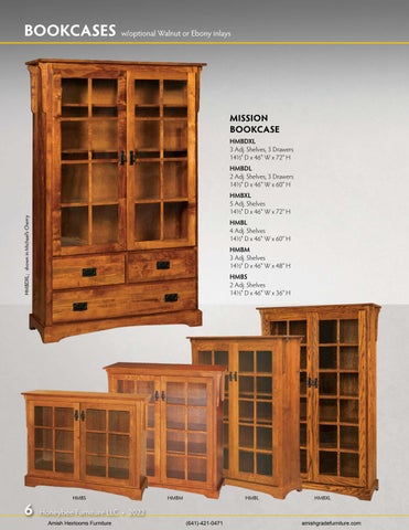 Amish Heirlooms Furniture Honeybee 家具目录 第 6 页