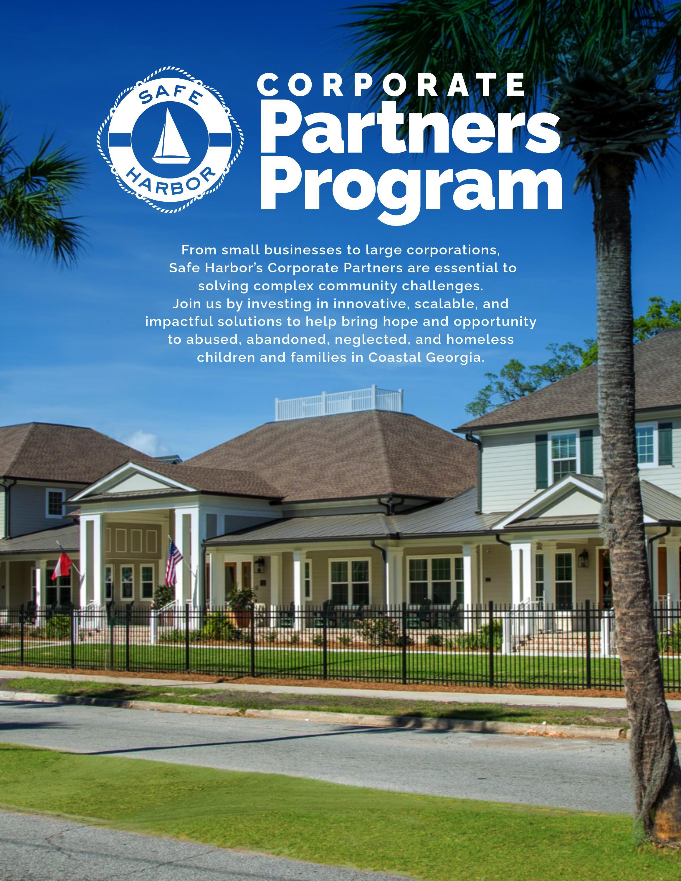 Corporate Partners Program Safe Harbor Center by SafeHarborCenter Issuu