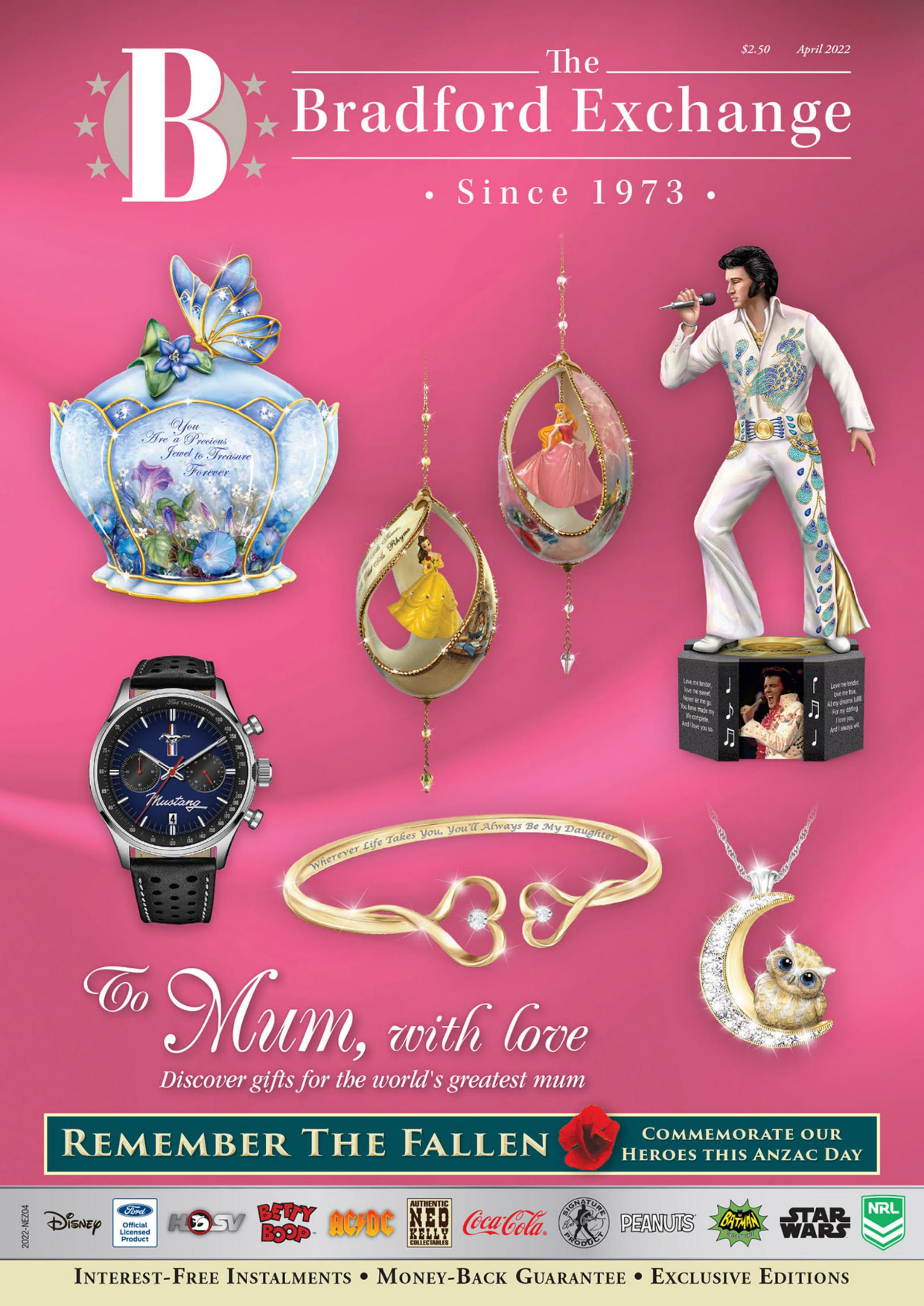NEZ April Catalogue 2022 by Bradford Exchange Issuu