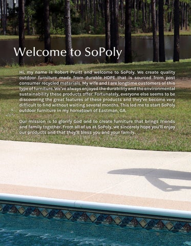 2022 SoPoly 户外 家具目录 第 2 页