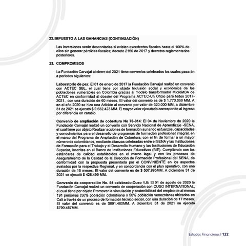 Informe de gestión 2021 by Fundacion Comunicaciones - Issuu