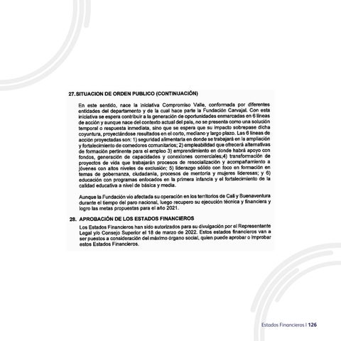 Informe de gestión 2021 by Fundacion Comunicaciones - Issuu
