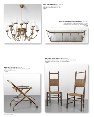 Aste Boetto 灯饰目录 · Asta di Design Aprile 2022 第 22 页