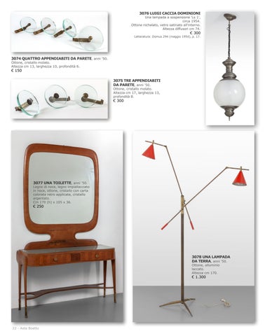 Aste Boetto 灯饰目录 · Asta di Design Aprile 2022 第 24 页