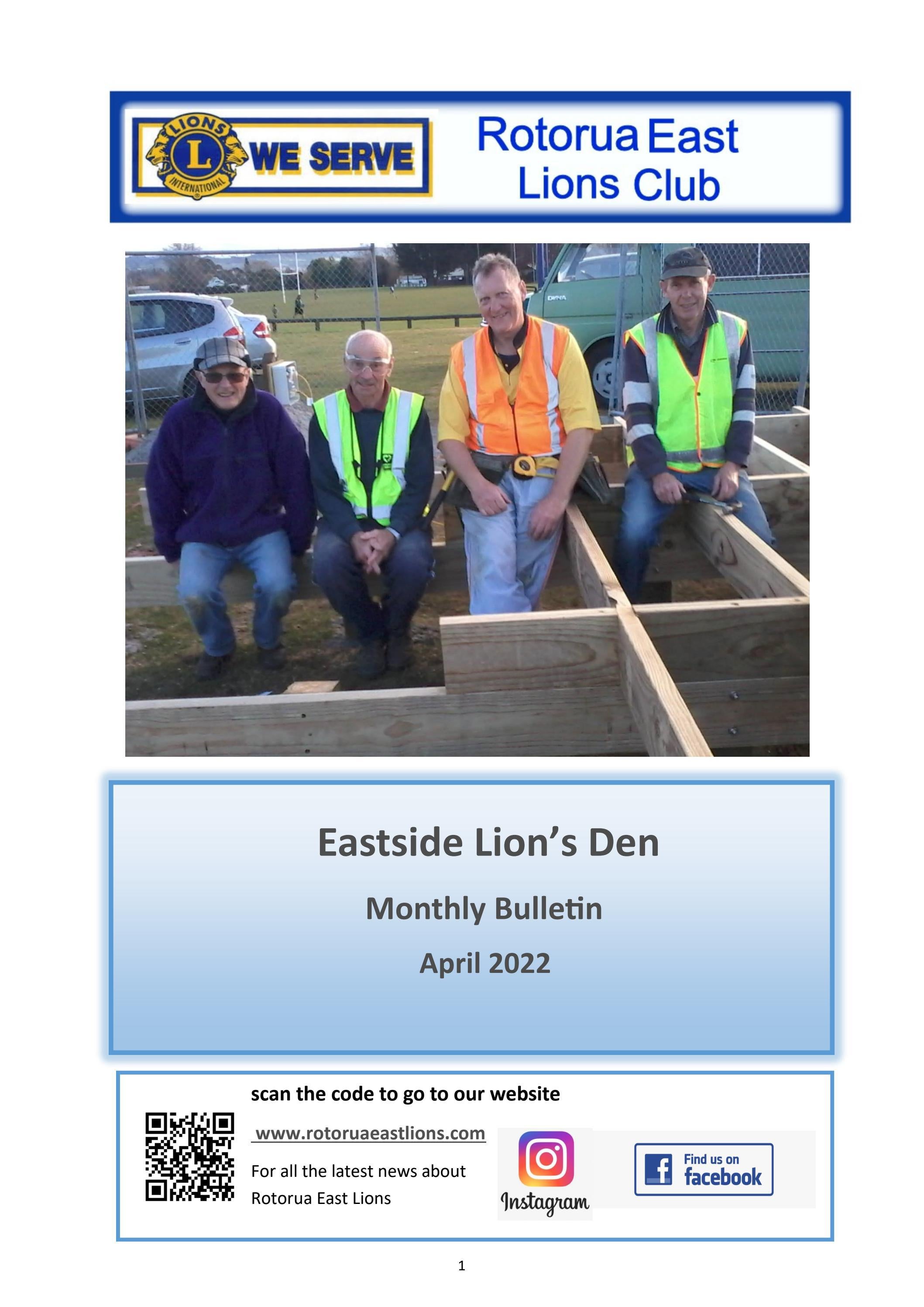 Eastside Lions Den April 2022 by Wendy Allen Issuu