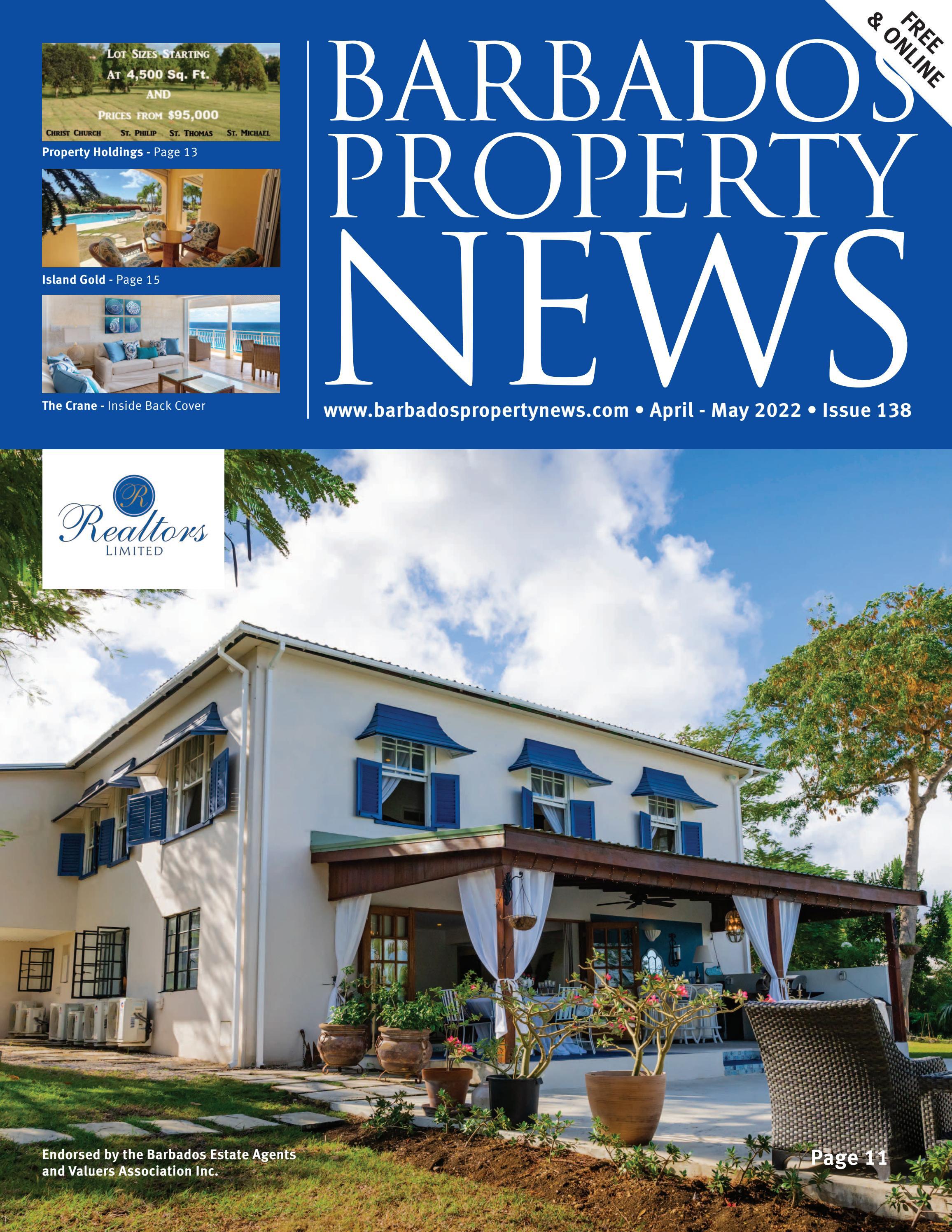 Barbados Property News April May 2022 by Hiltop Publications Ltd Issuu