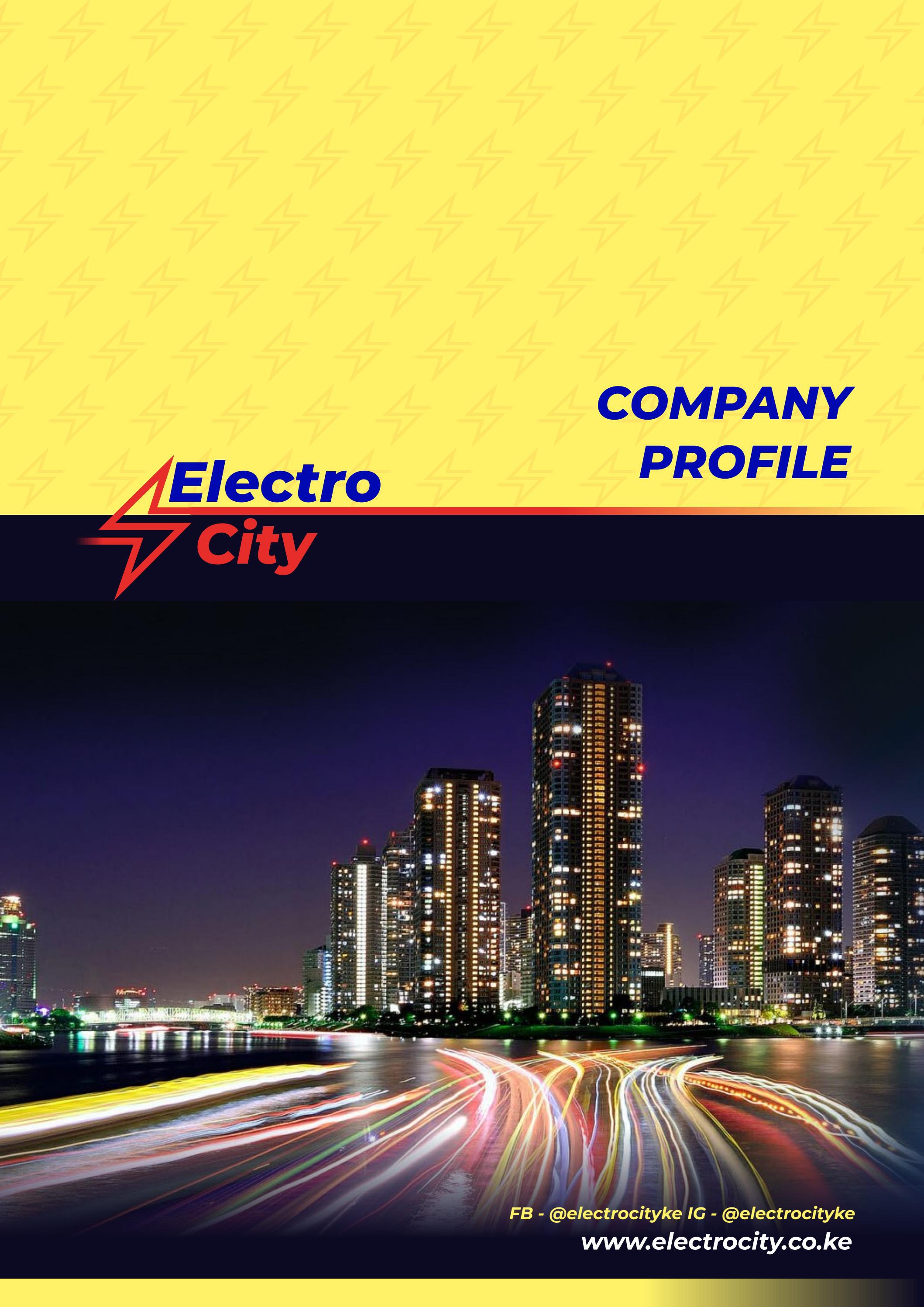 Electro City Company Profile by Distruptive limited - Issuu