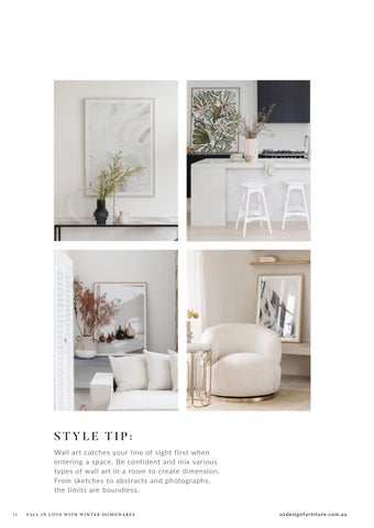 OZ Design Furniture 家具目录 · Fall in Love with 冬季 Homewares by 第 16 页