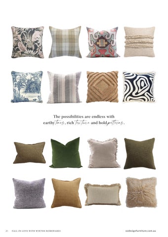OZ Design Furniture 家具目录 · Fall in Love with 冬季 Homewares by 第 20 页