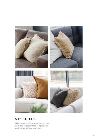 OZ Design Furniture 家具目录 · Fall in Love with 冬季 Homewares by 第 21 页