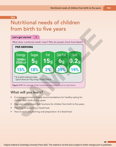Cambridge National in Child Development by Cambridge International ...