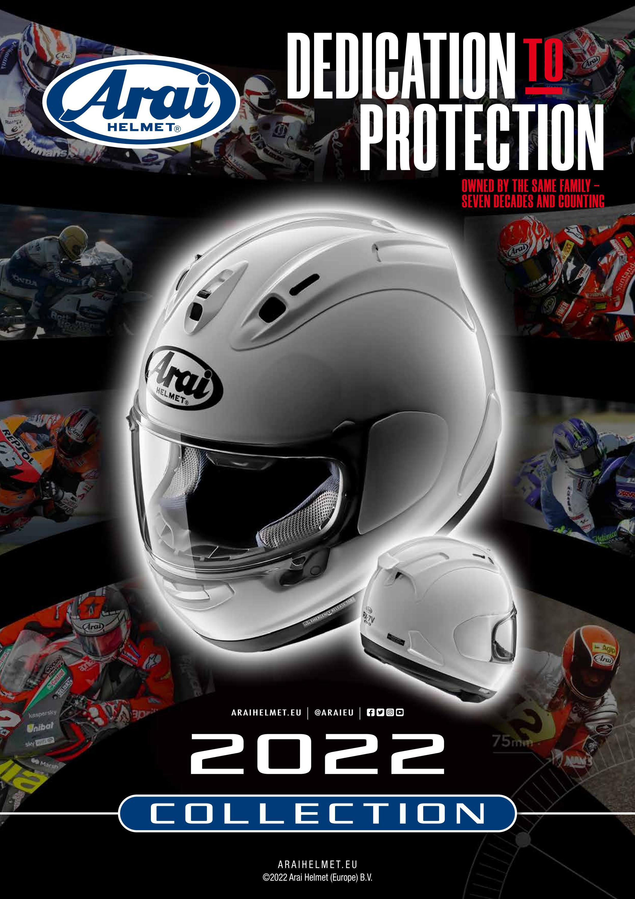Arai 2022 Collection Brochure (ENG) by Arai Helmet (Europe) B.V. Issuu