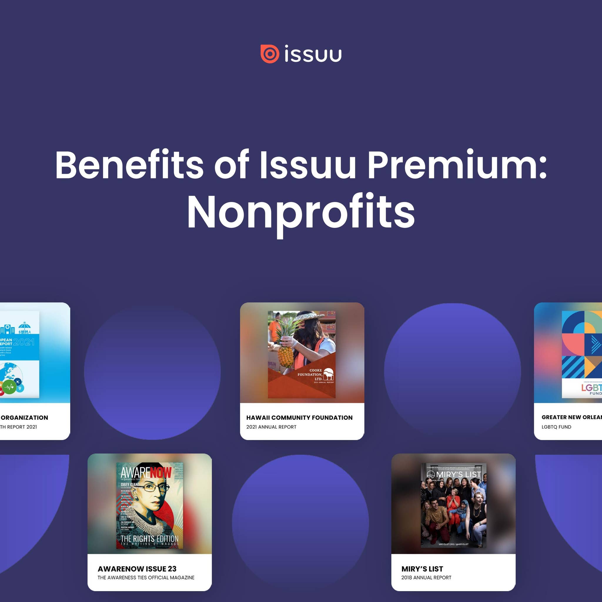 Benefits of Issuu Premium: Nonprofits by Issuu Official - Issuu