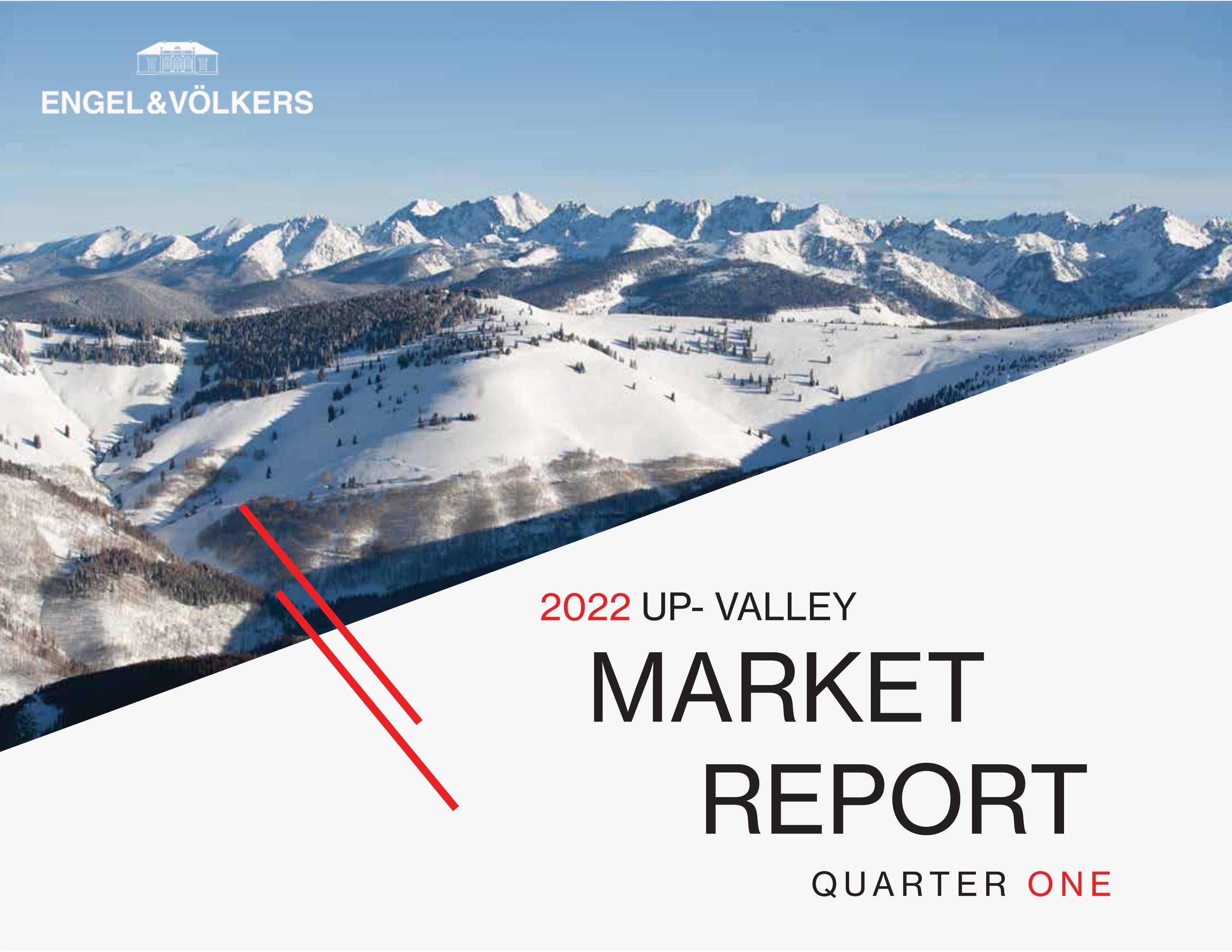 EV Real Estate Vail Valley Market Report UpValley Q1, 2022 by Engel