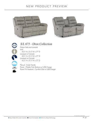 Best Home Furnishings 家具目录 · Motion × Recliners - 春季 2022 第 13 页