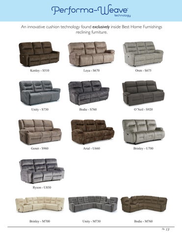 Best Home Furnishings 家具目录 · Motion × Recliners - 春季 2022 第 15 页