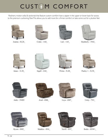 Best Home Furnishings 家具目录 · Motion × Recliners - 春季 2022 第 16 页