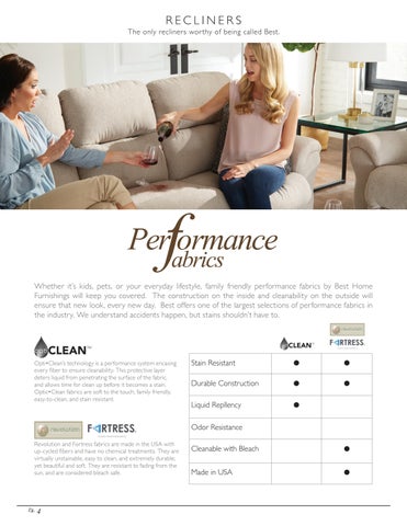 Best Home Furnishings 家具目录 · Motion × Recliners - 春季 2022 第 6 页