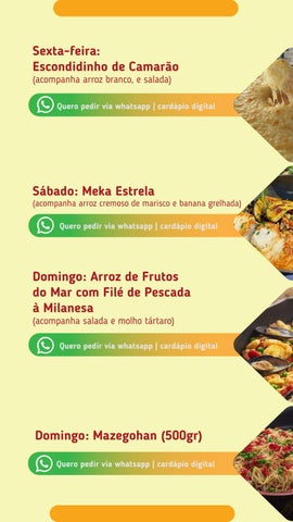 CARDÁPIO 德文 CONSULTA - ESTRELA 德文 OURO 第 3 页