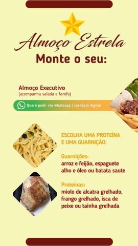 CARDÁPIO 德文 CONSULTA - ESTRELA 德文 OURO 第 4 页