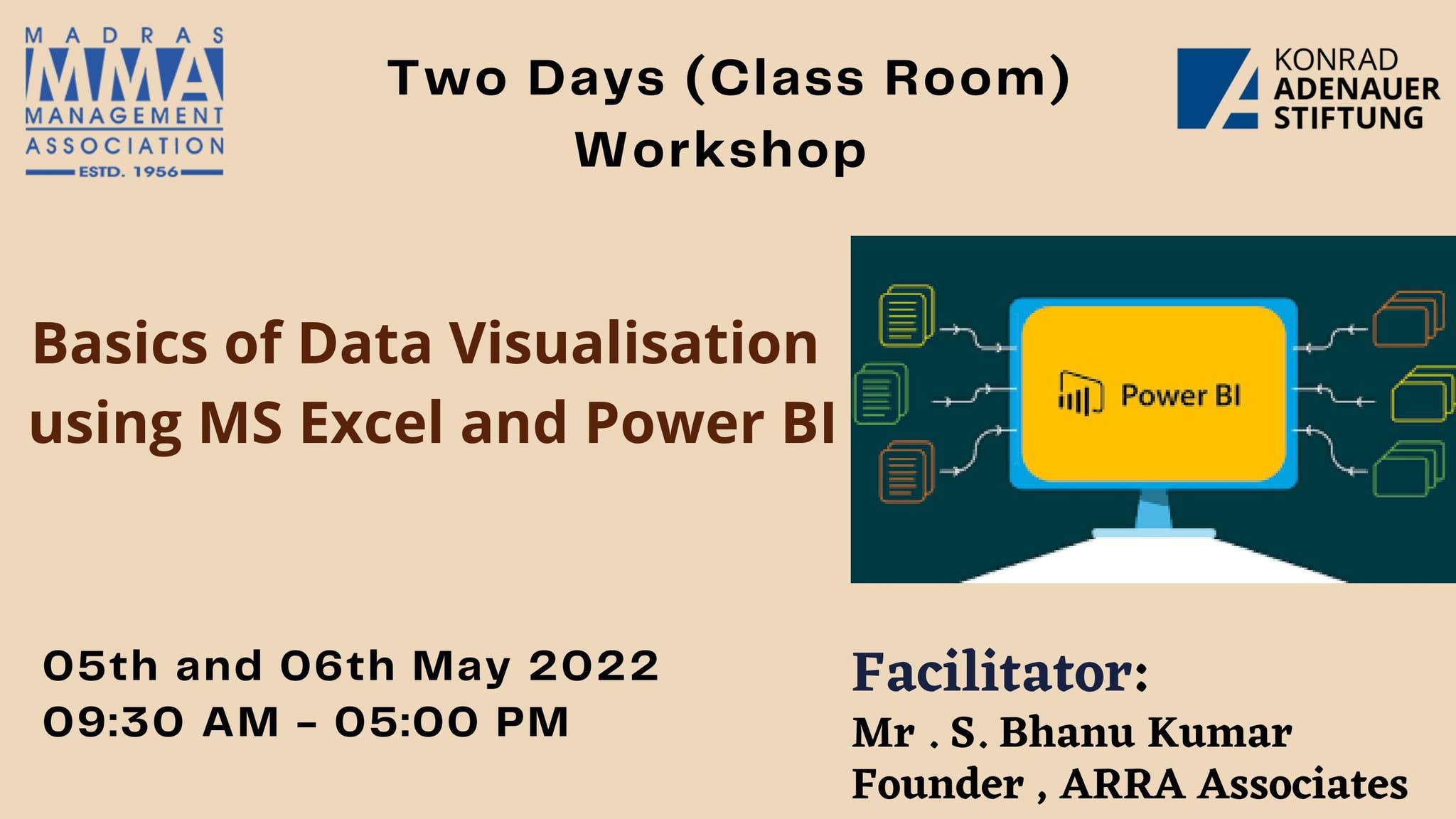 Basics of Data Visualisation using MS Excel and Power BI by Madras ...