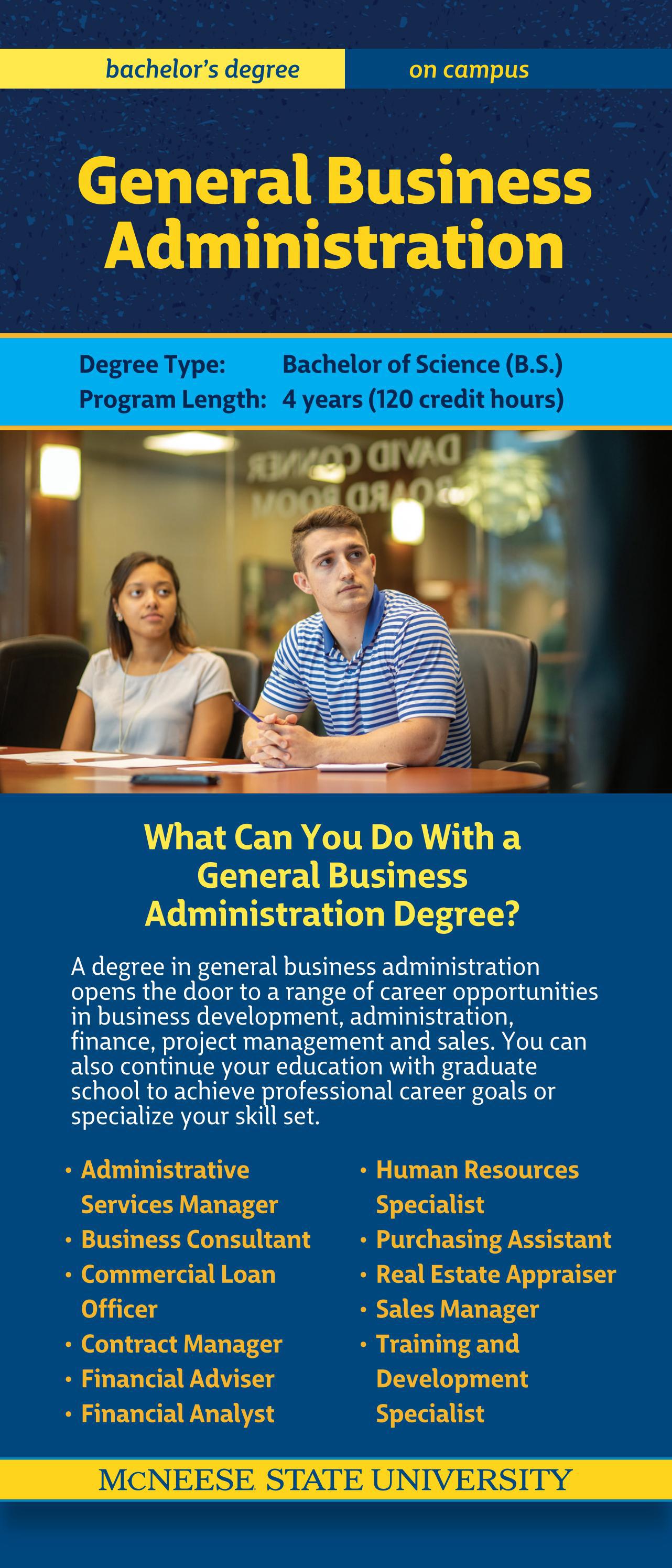 Business Administration at McNeese State University by McNeese