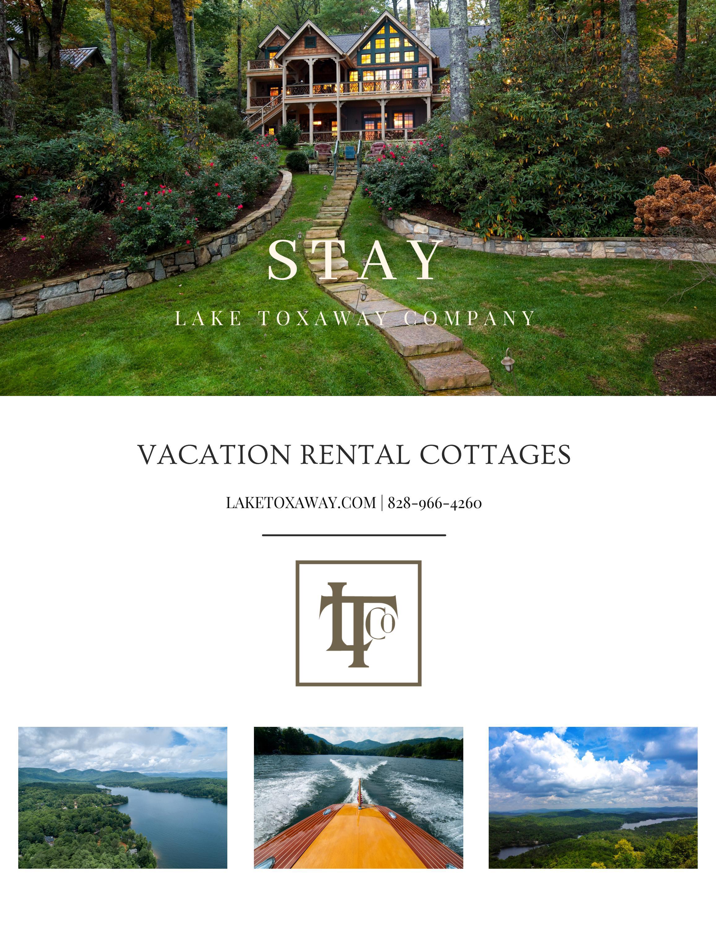 Vacation Rentals Through The Lake Toxaway Company by Lake Toxaway
