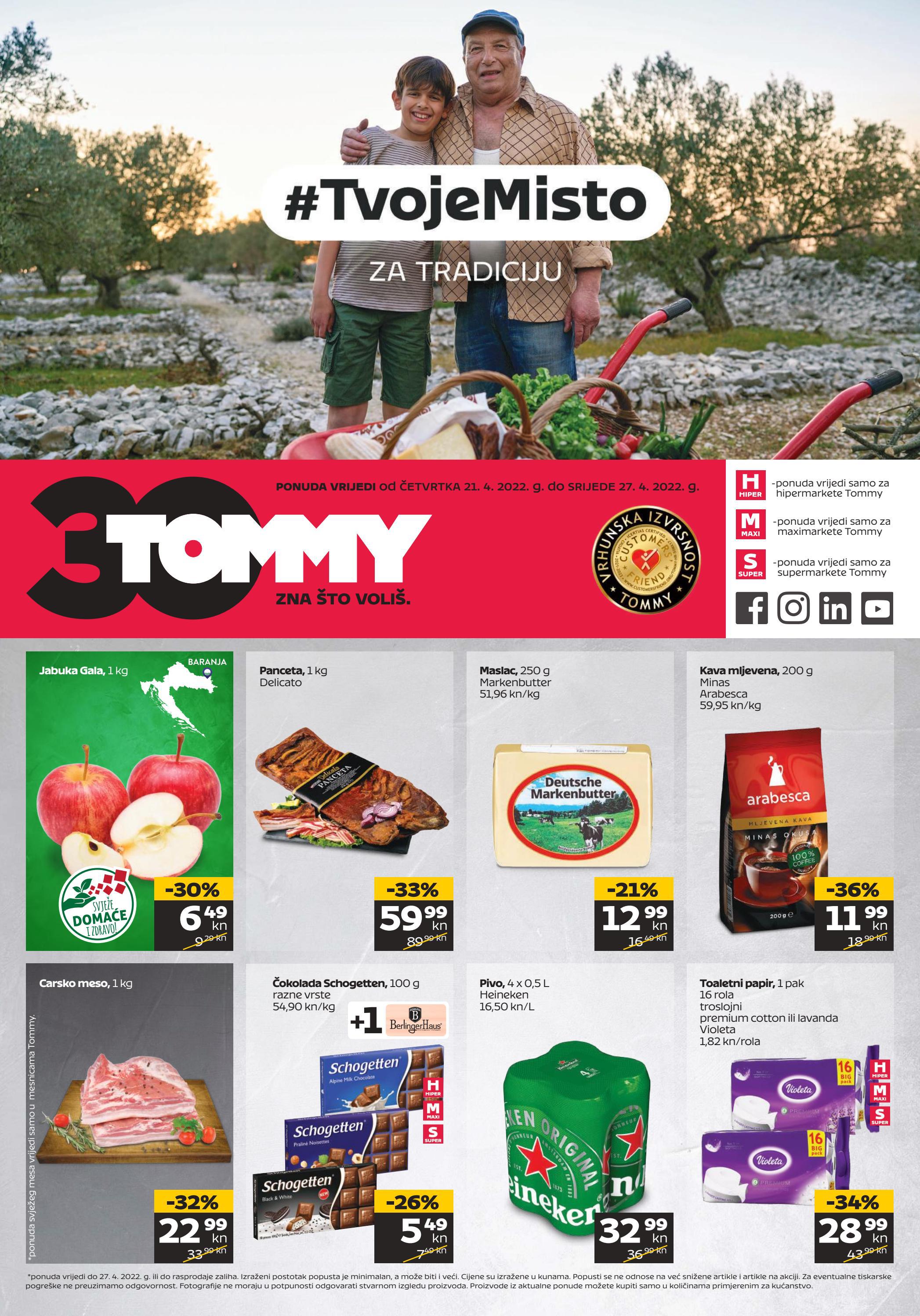 Tommy katalog od 21.-27.04.2022. by Catalog.hr - Issuu