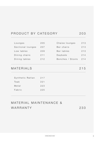 2022 7OCEANS DESIGNS 家具目录 第 5 页