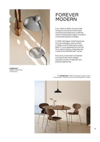Fritz Hansen - 灯饰目录 2022 ( 全球 ) 第 13 页