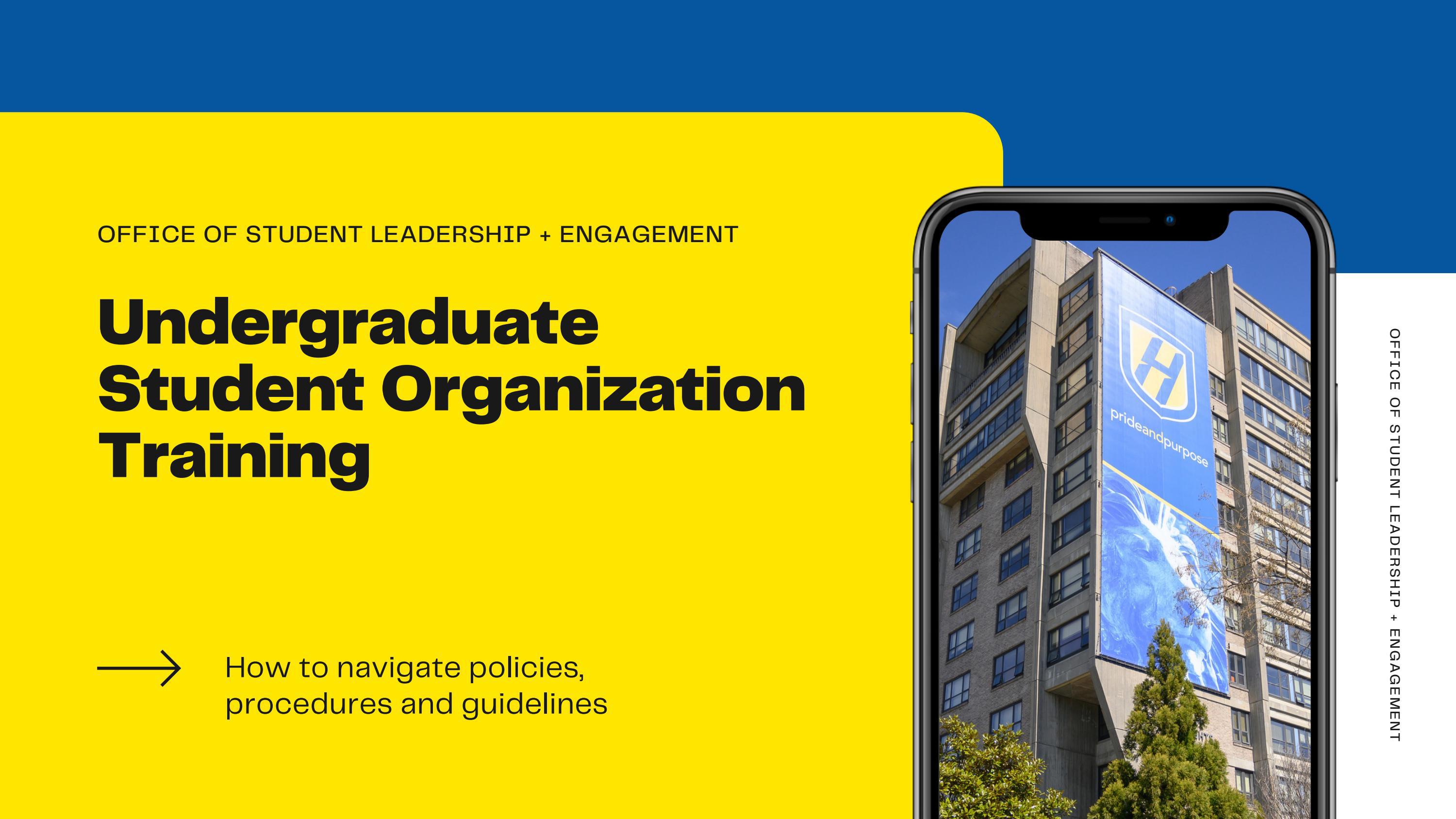 Undergraduate Student Organization Training Hofstra University by