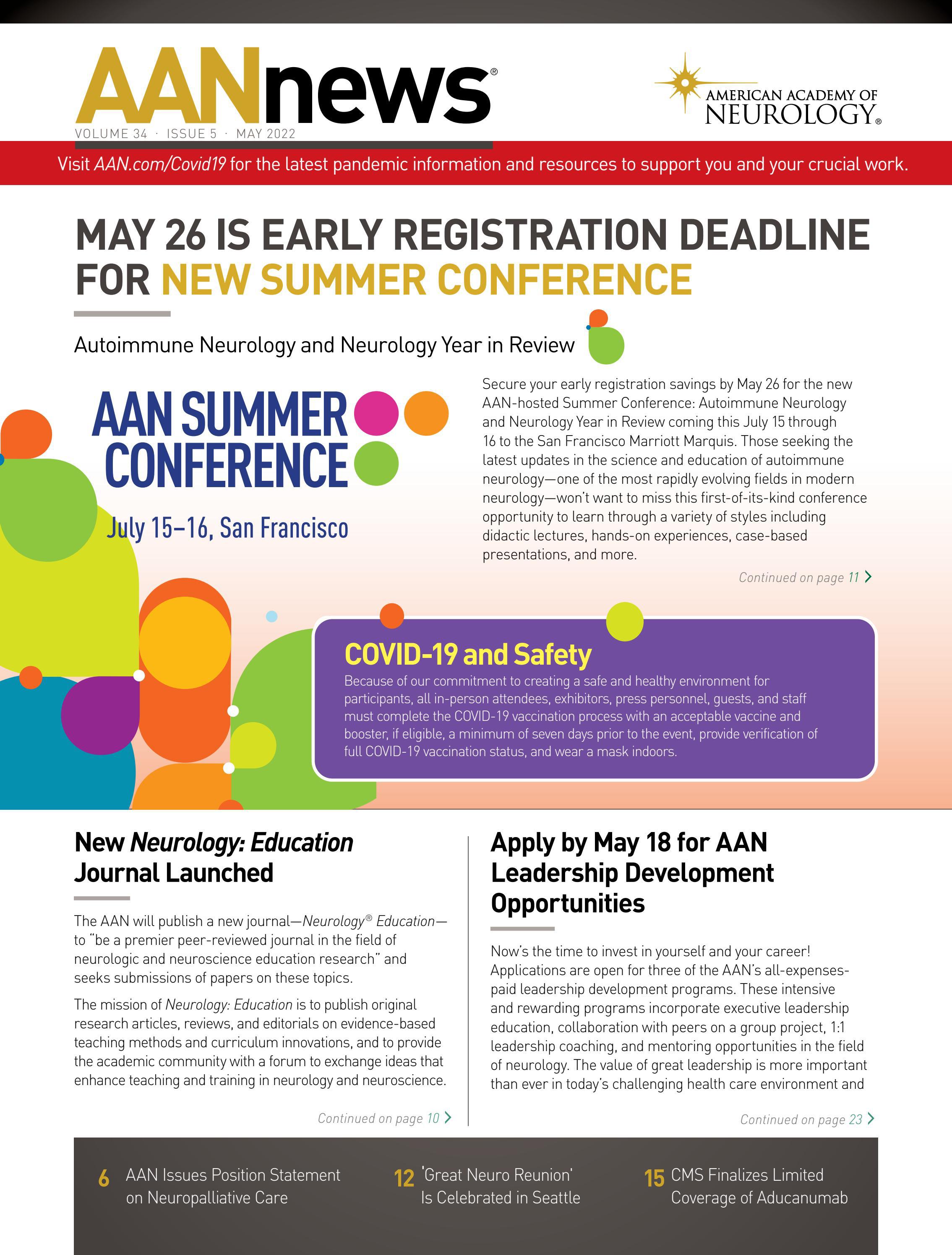 2022-may-aannews-by-american-academy-of-neurology-issuu