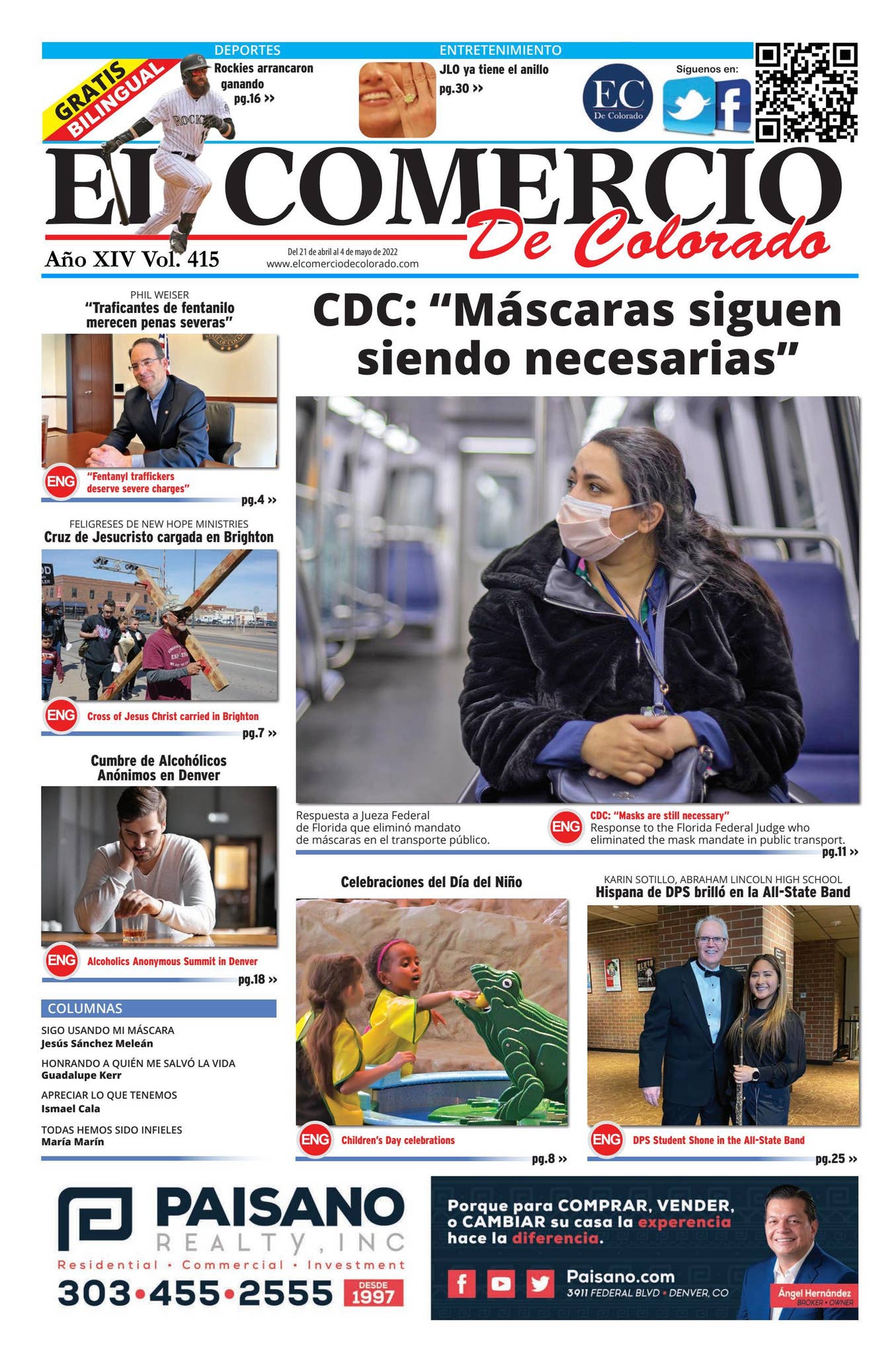 El Comercio de Colorado Edition 415 April 21st 2022 by El Comercio de ...