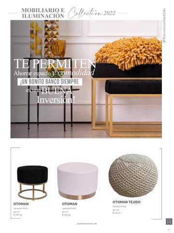 Joy Arte y Decoración 家具目录 Joy Mobiliario e iluminación 第 13 页